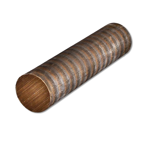 Cast bronze solid bar - continuous cast round bar stock in multiple alloys