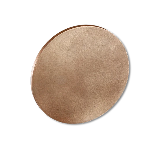 Sintered bronze discs - oil-impregnated solid and cored disc blanks